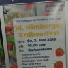 Erdbeerfest 02.06.2019